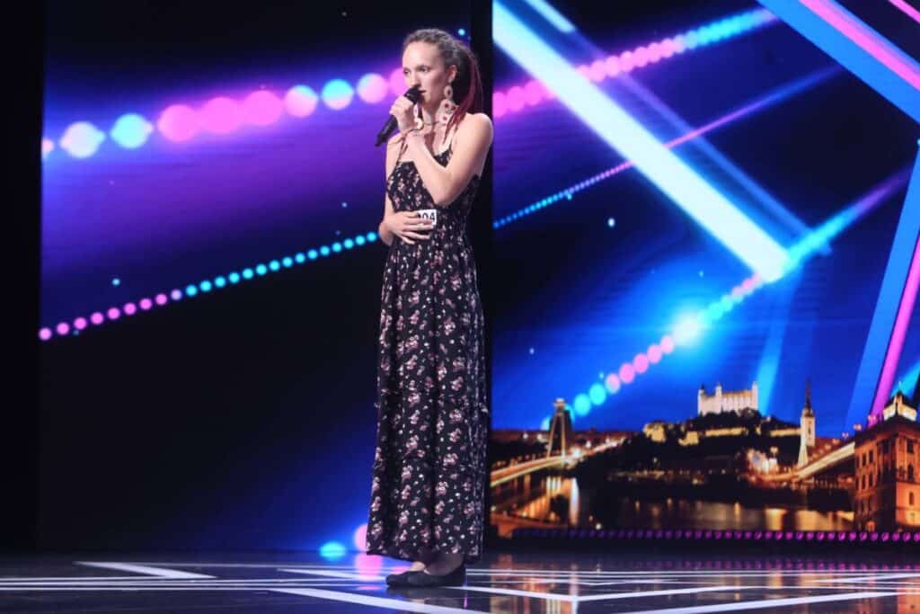 Martina Škáchová, Česko Slovensko má talent