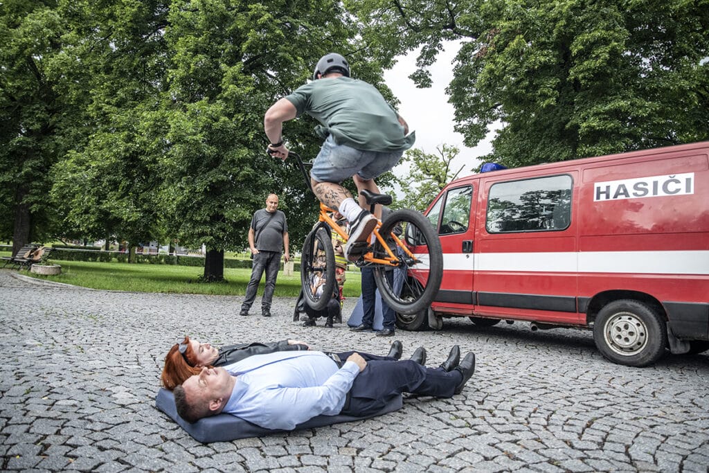 BMX show, živá dráha  pro show