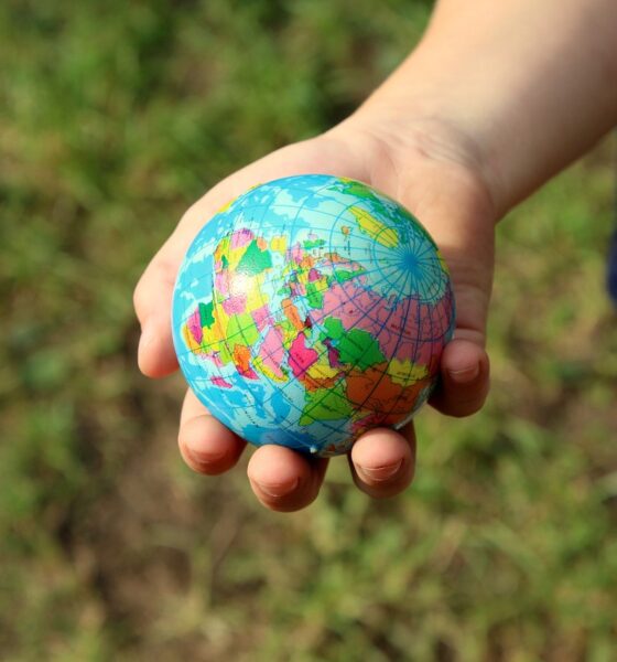 Globus, mapa