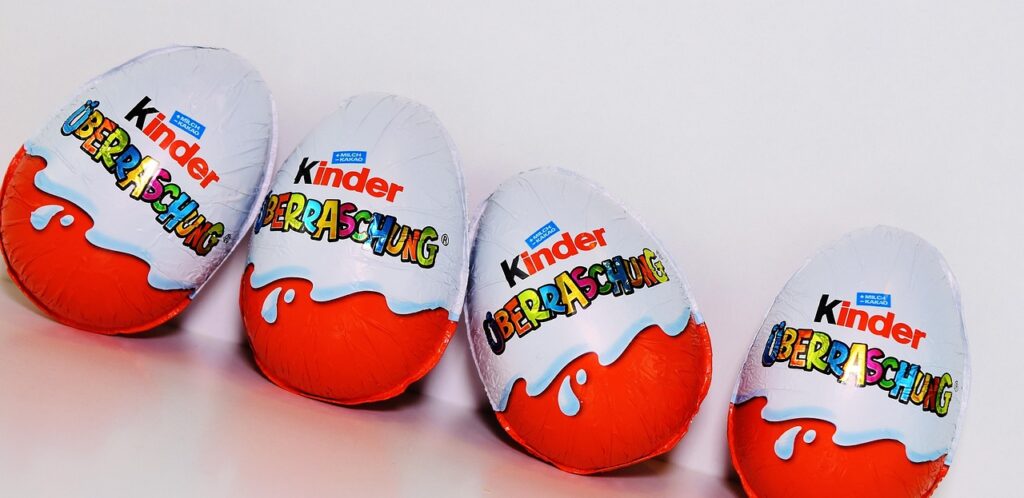 kinder vajíčko